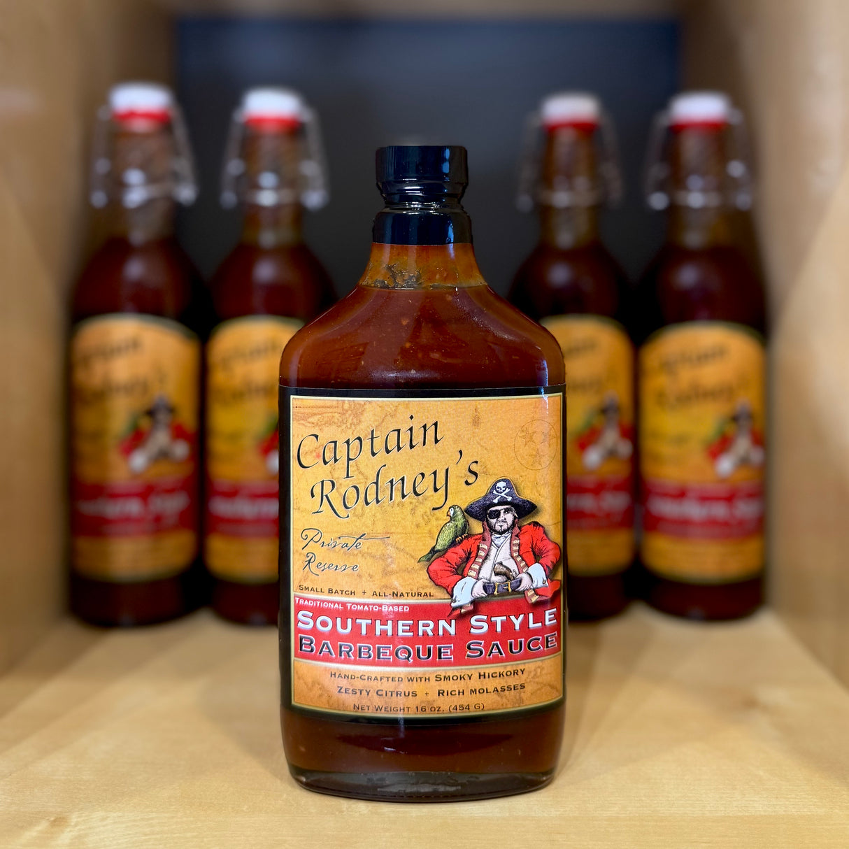 Captain Rodney's Southern Style BBQ sauce - 15.75 oz