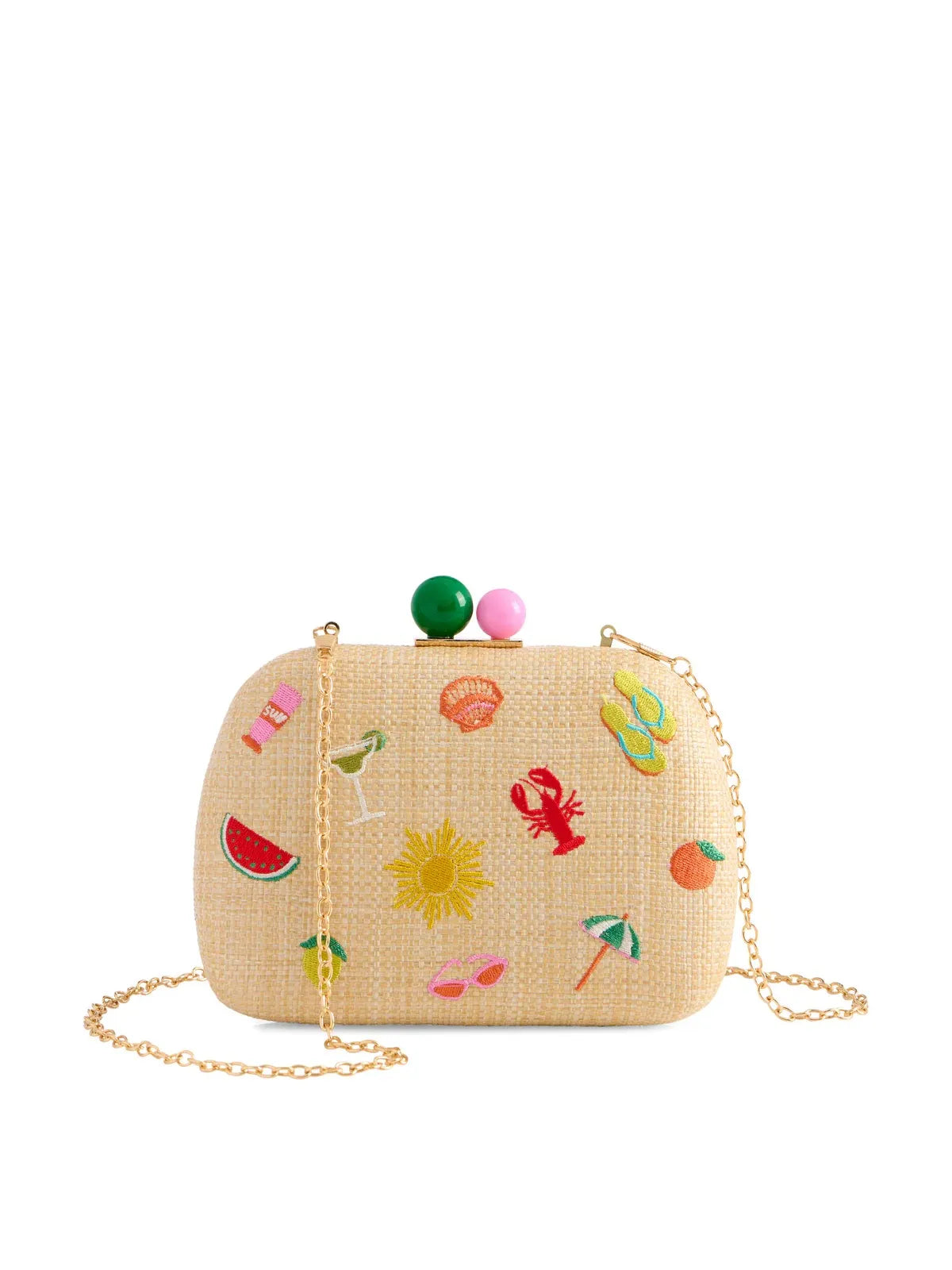 Shiraleah Calypso Minaudiere - Natural