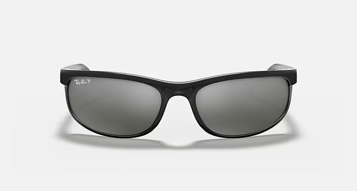 Ray-Ban Predator 2 Sunglasses - Matte Black/Grey Polarized