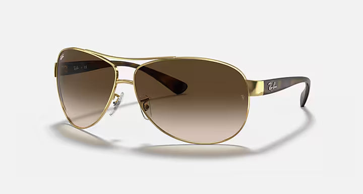 Ray-Ban Polished Arista Gold Framed Sunglasses