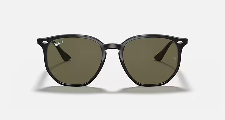 Ray-Ban Sunglasses - Black Frame/Green Lenses