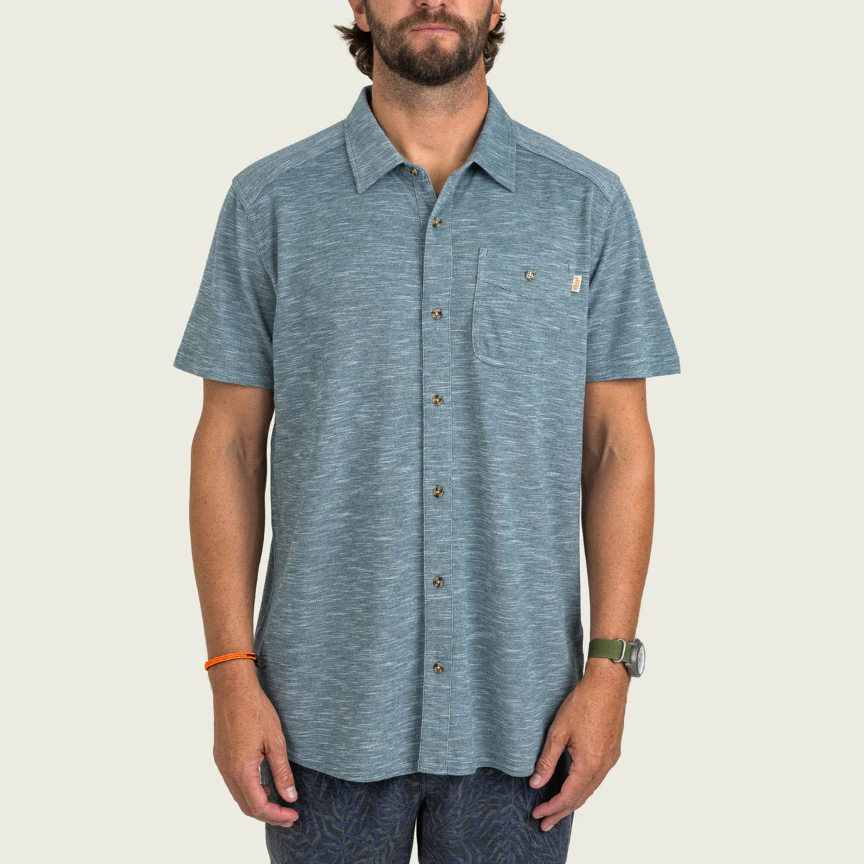 Marsh Wear Coffin Point Shirt - Goblin Blue Heather
