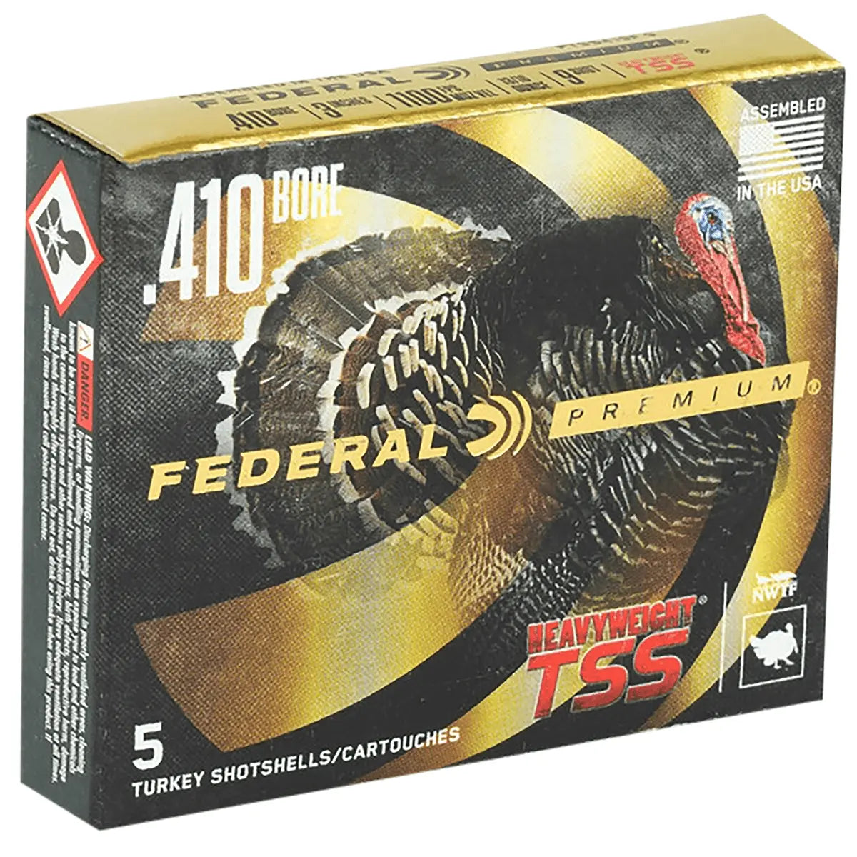 Federal Premium Turkey Heavyweight TSS 410 Gauge 3" 13/16 oz, 5 Per Box