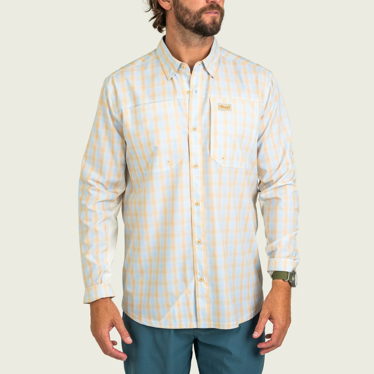 Marsh Wear Lenwood Tech Long Sleeve Shirt
