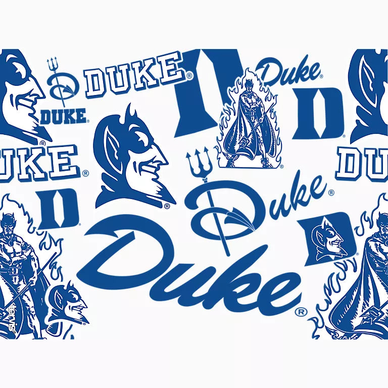 Duke University All Over Wrap Tumber w/ Lid