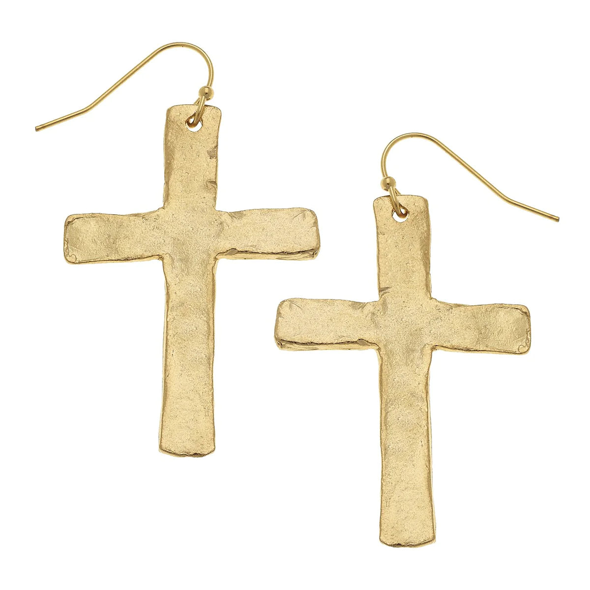 Susan Shaw Cross Earrings