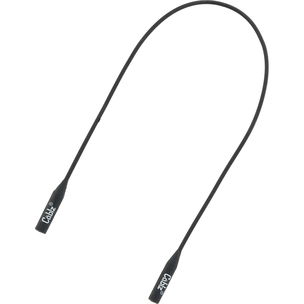 Black cable with 'Cable' branding on a white background