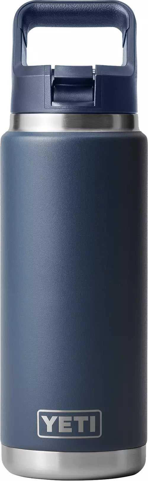 Yeti Rambler Bottle With Color-Matched Straw Cap