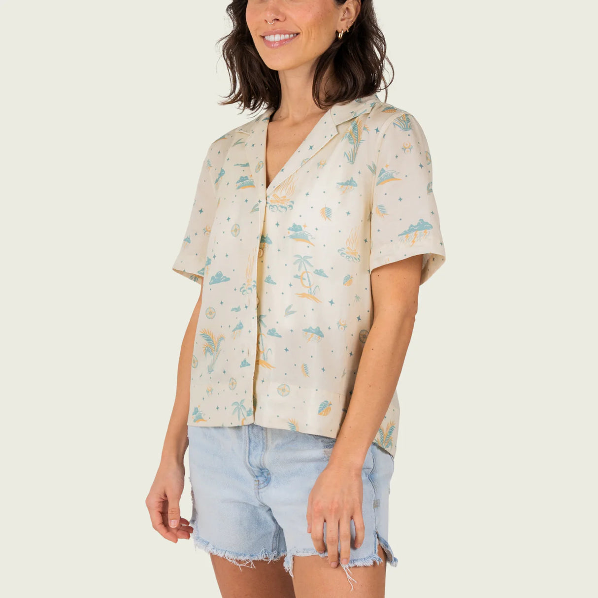 Marsh Wear Women's Hagood Boxcut Shirt - Wheat