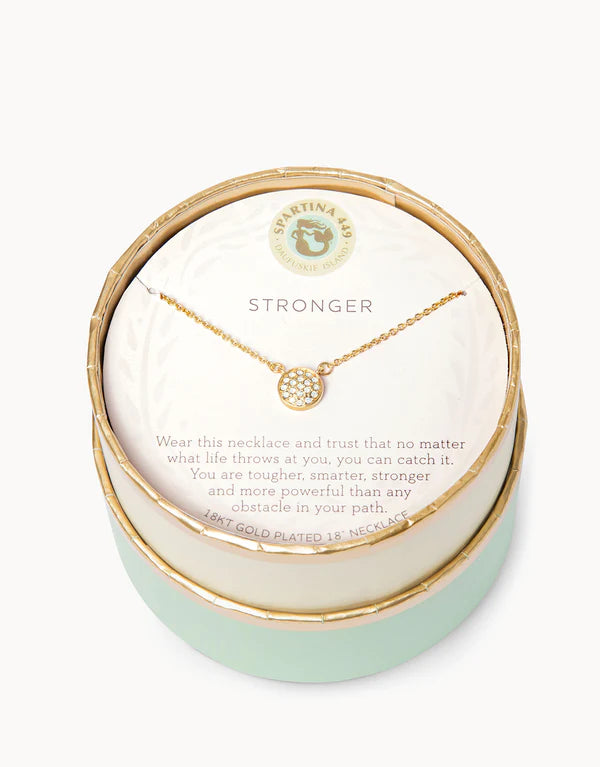 Spartina 449 Sea La Vie Necklace Stronger/Pave Disk
