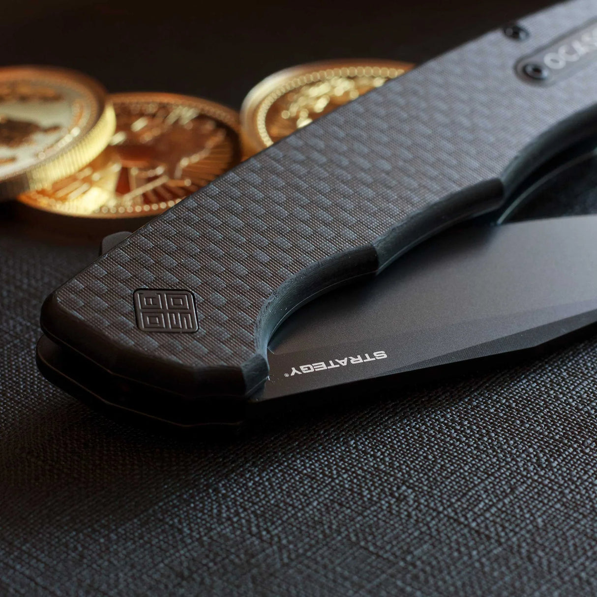 Ocaso Strategy - Carbon Fiber / G-10 Black Blade Knife