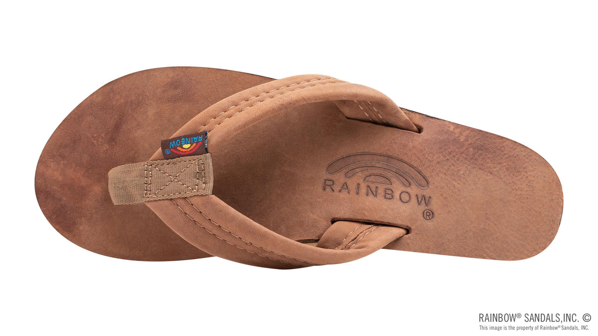 Rainbow's Men's Luxury Leather Arch Support with a 1" Strap - Nogales Wood