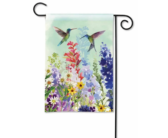 Studio M Spring Hummingbirds Garden Flag