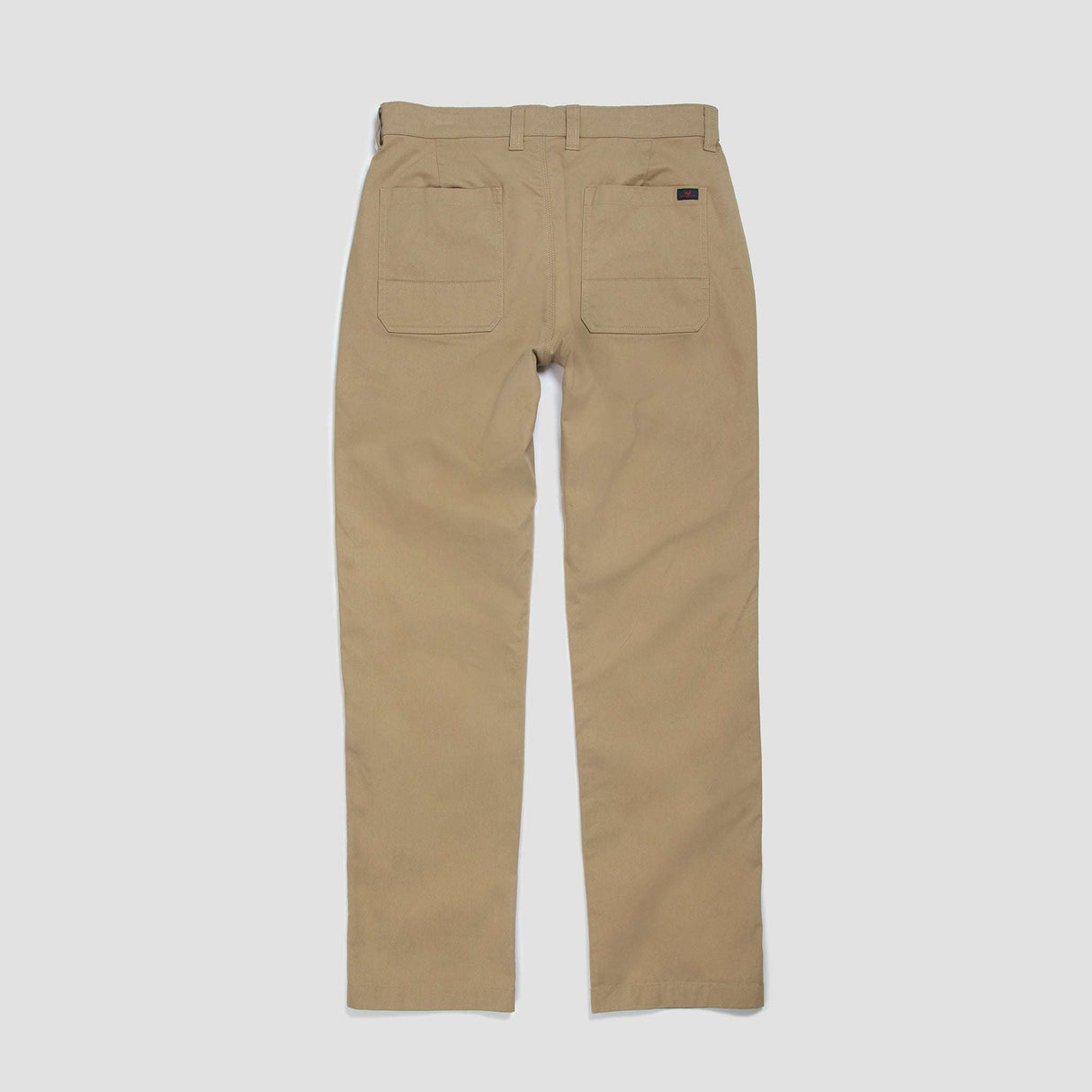 Beige pants on a white background