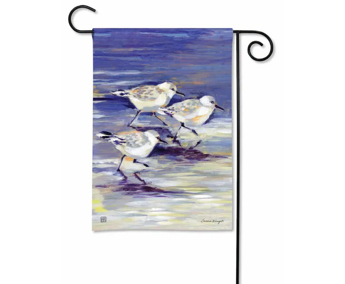 Studio M Sandpiper Beach Garden Flag