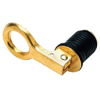 Drain Plug-1  Snap Lock-Brass Drain Plug-1
