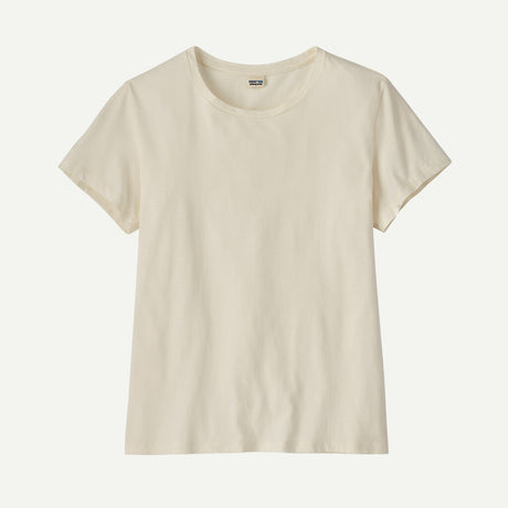 Beige t-shirt on a white background