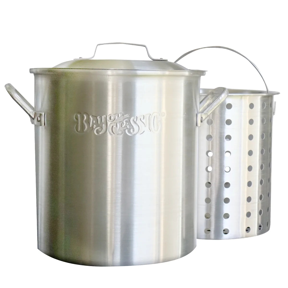 Bayou 25 Quart Aluminum Shrimp Pot