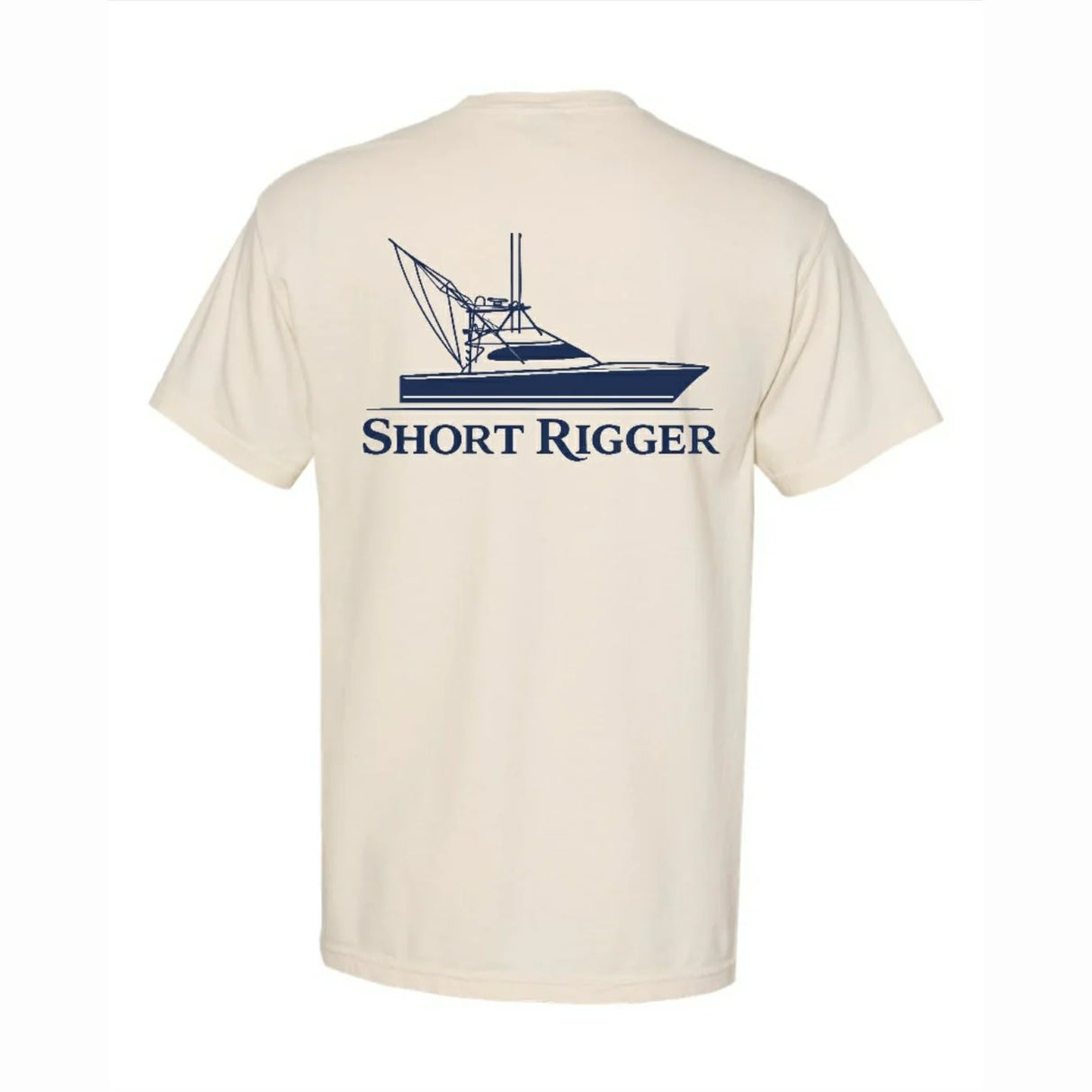 Short Rigger Logo Tee - Ivory