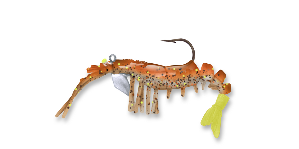 Vudu Junior Shrimp (3 inch 1/8 oz Two Pack)