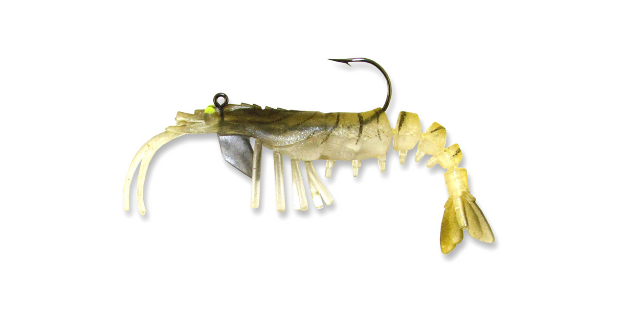Vudu Junior Shrimp Gold (3 inch 1/8 oz Two Pack)