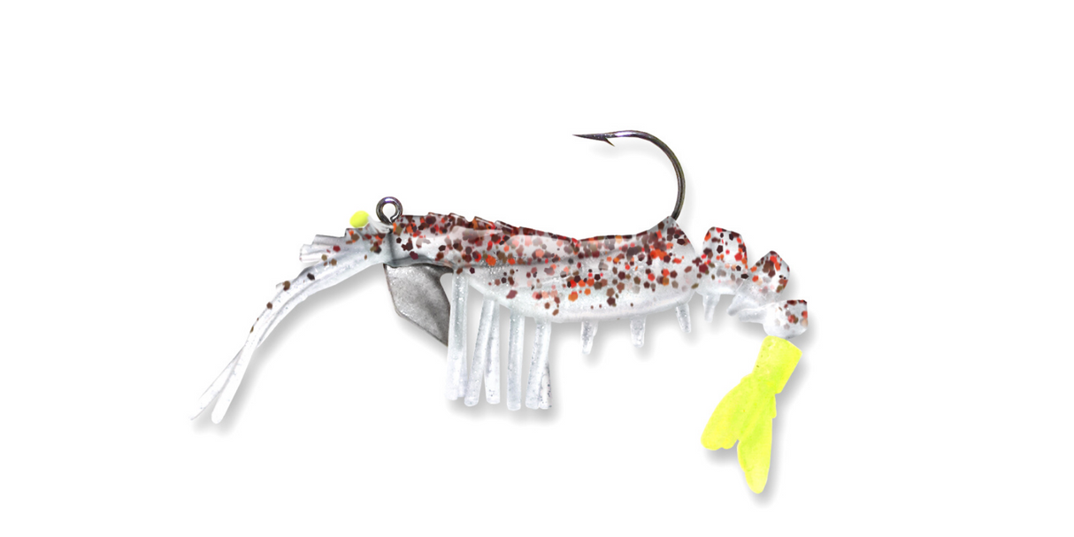 Vudu Junior Shrimp Cajun Pepper (3 inch 1/8 oz Two Pack)