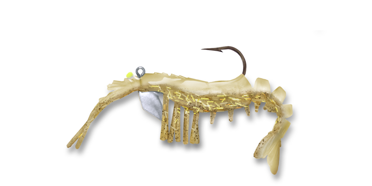 Vudu Junior Shrimp (3 inch 1/8 oz Two Pack)