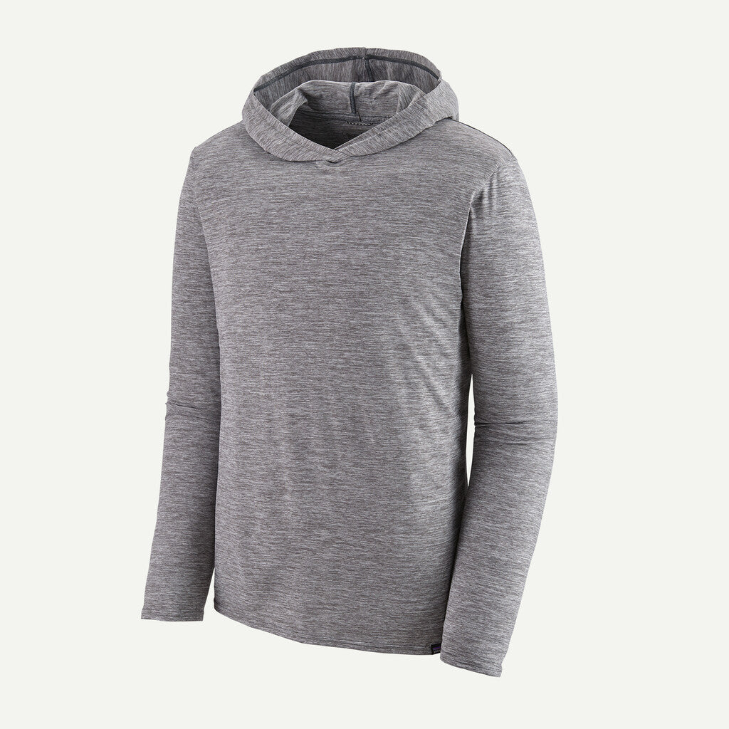Gray hoodie on a white background