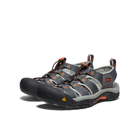 Keen Men's Newport H2 Sandal - Magnet/Nasturtium