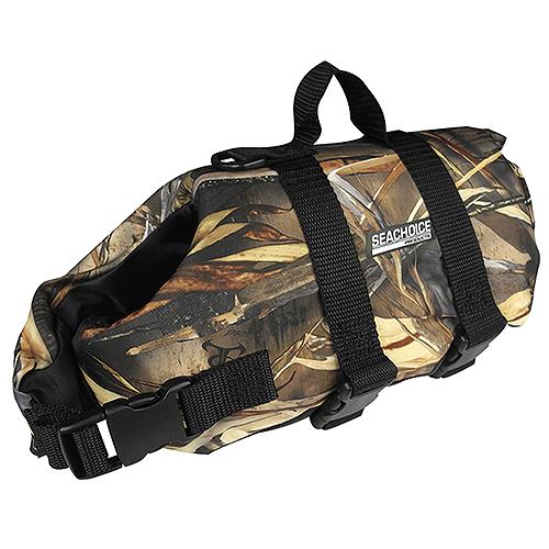 Seachoice Dog Life Vest Camo -  50 to 90 Pounds