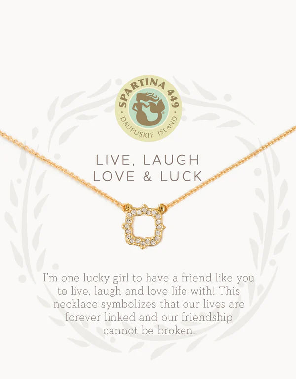 Spartina 449 Sea La Vie Necklace Luck/Quatrefoil