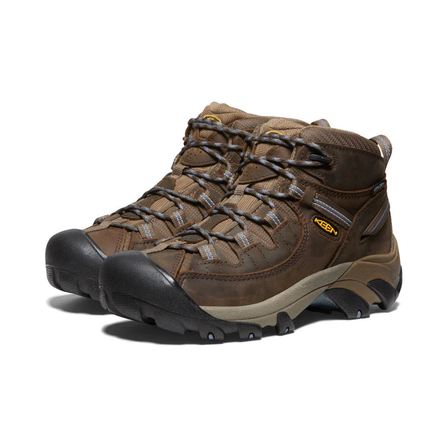 Keen Women's Targhee II Waterproof Mid Boot - Slate Black/Flint Stone