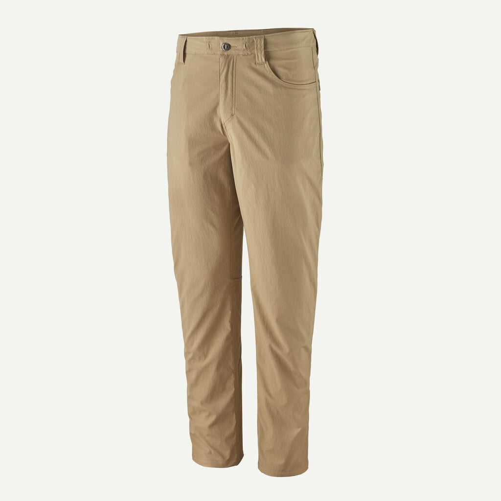 Beige pants on a white background