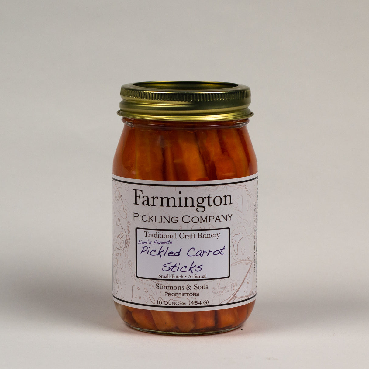 Captain Rodney's Pickled Carrot Sticks -16 oz