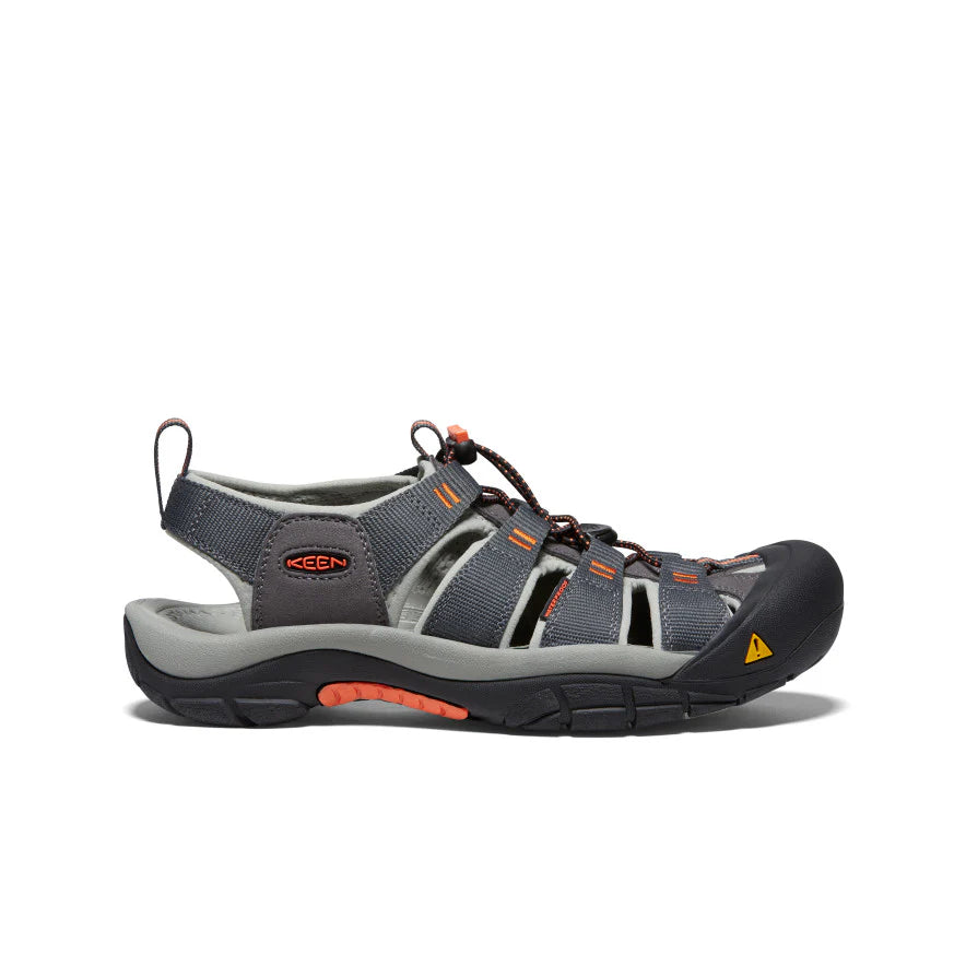Keen Men's Newport H2 Sandal - Magnet/Nasturtium