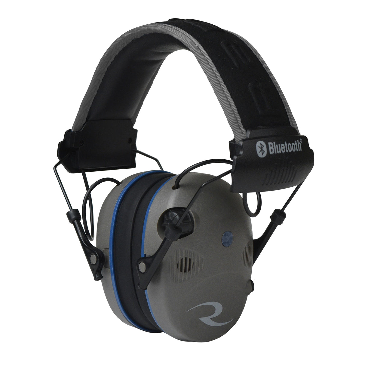 Radians R Series Over the Head Bluetooth Electronic Earmuff - Black/Gray