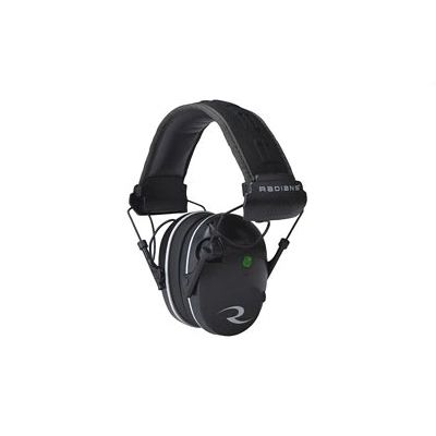 Radians R3200 Dual Mic NRR 23 Electonic Earmuff - Black
