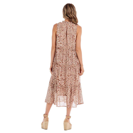 Mud Pie Tan Alana Midi Dress