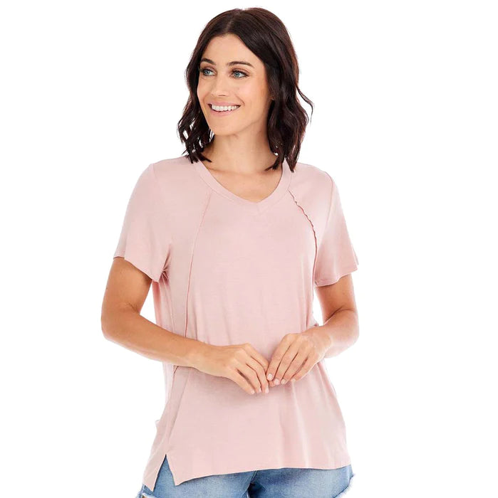 Mud Pie Minah V-Neck Tee