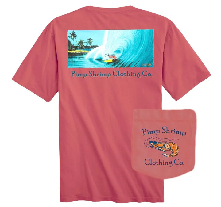 Pimp Shrimp Hilton Artist Series Short Sleeve T-Shirts