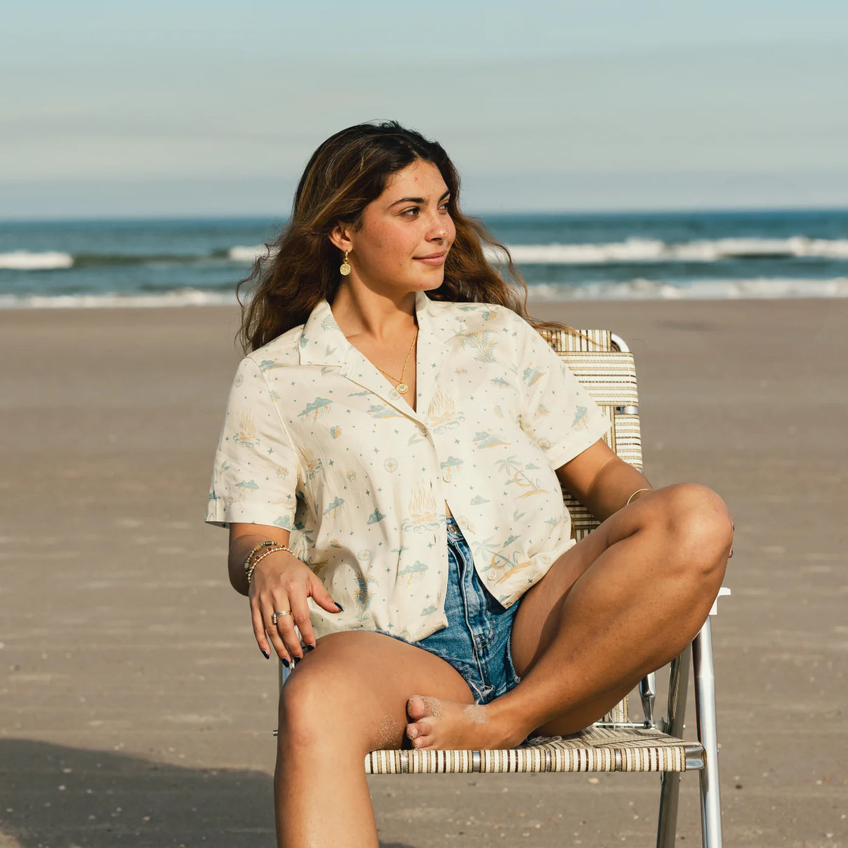 Marsh Wear Women's Hagood Boxcut Shirt - Wheat