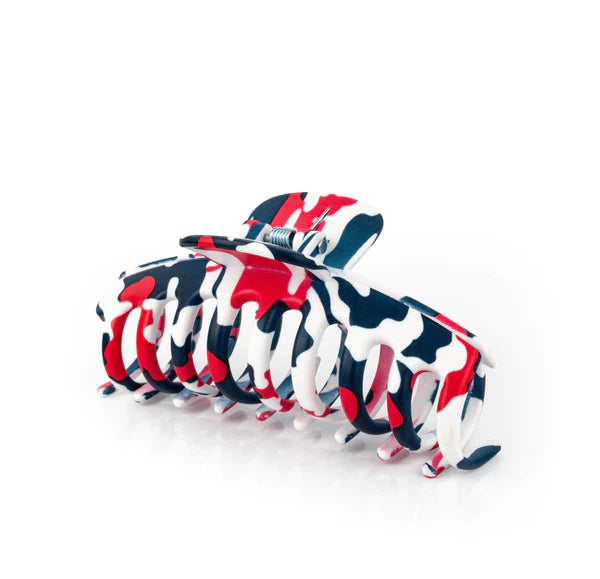 Gameday Sports Clips The US Flag - Red, White & Blue Hair Clip