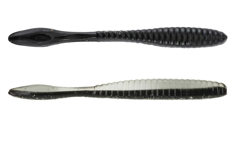 Berkley Lab Series Flat Worm - 3.6" - Obsidian Black