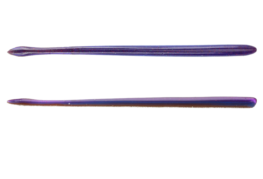 Berkley Lab Series Finesse Worm - 6" - Ember Jelly Fusion