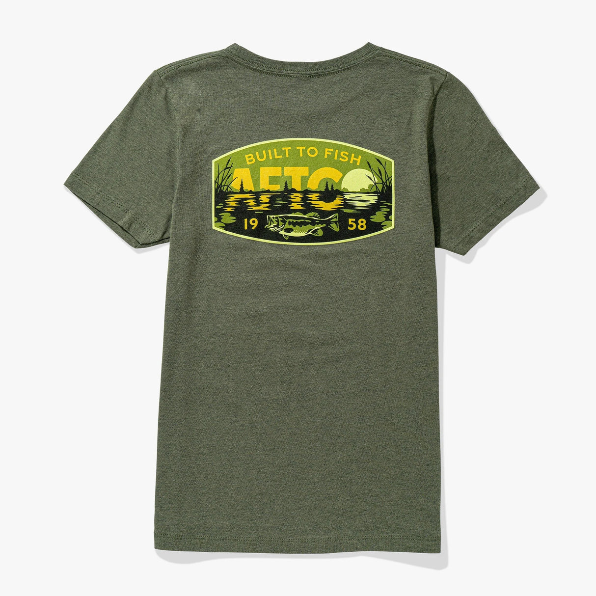 Aftco Youth Pothole - Artichoke Heather- M