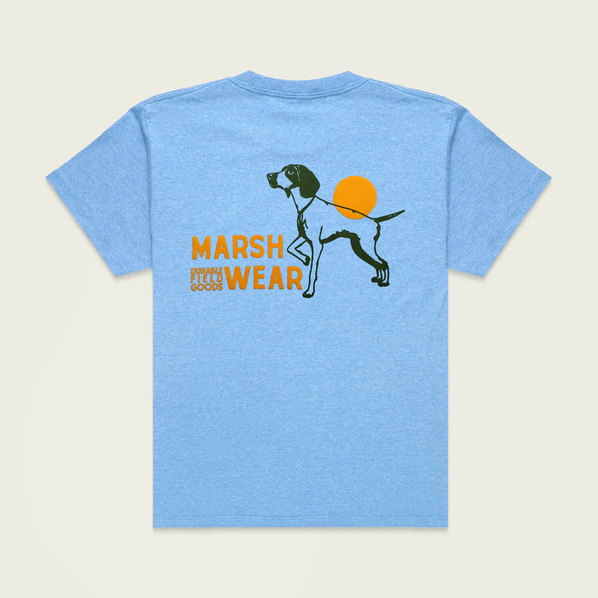 Marsh Wear Youth Field T-Shirt - Light Blue Heather