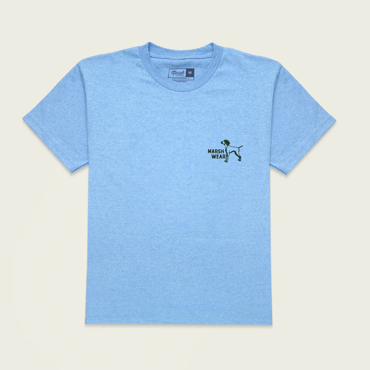 Marsh Wear Youth Field T-Shirt - Light Blue Heather