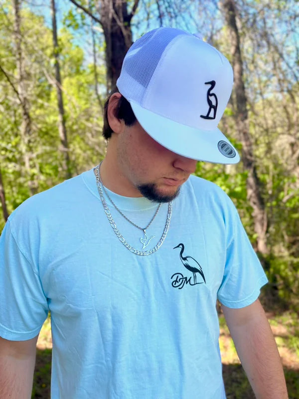 Dirty Marsh Marshall On da Riva Tee - Chambray
