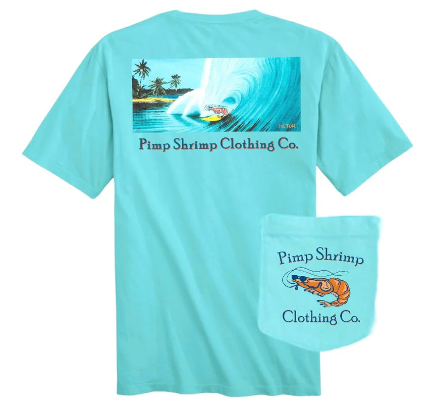 Pimp Shrimp Hilton Artist Series Short Sleeve T-Shirts