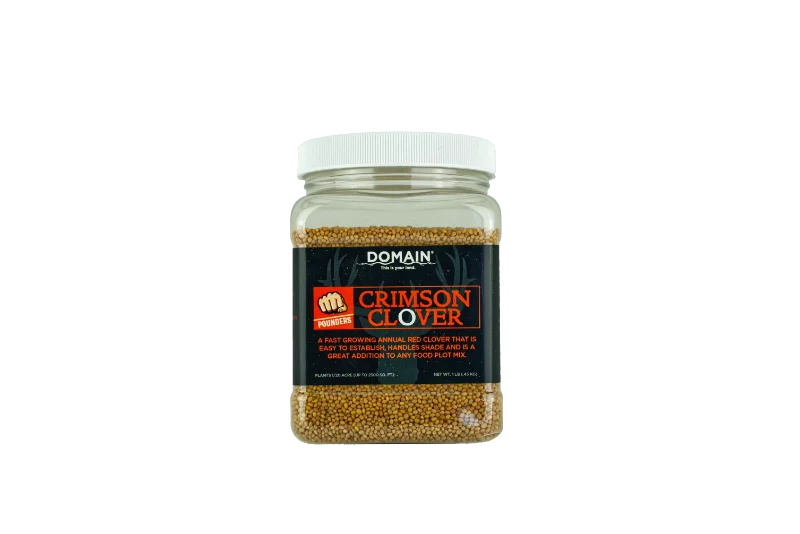 Domain Pounder - Crimson Clover Food Plot Seed